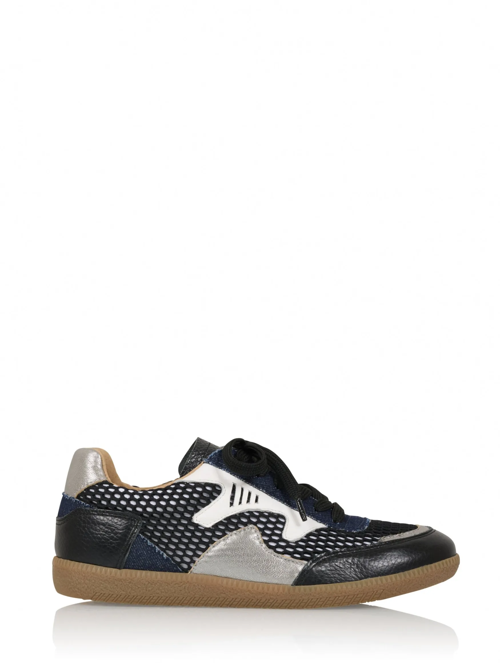 DWRS label ISELLE denim - Sneakers | Jeans / Black>DAMES Sneakers