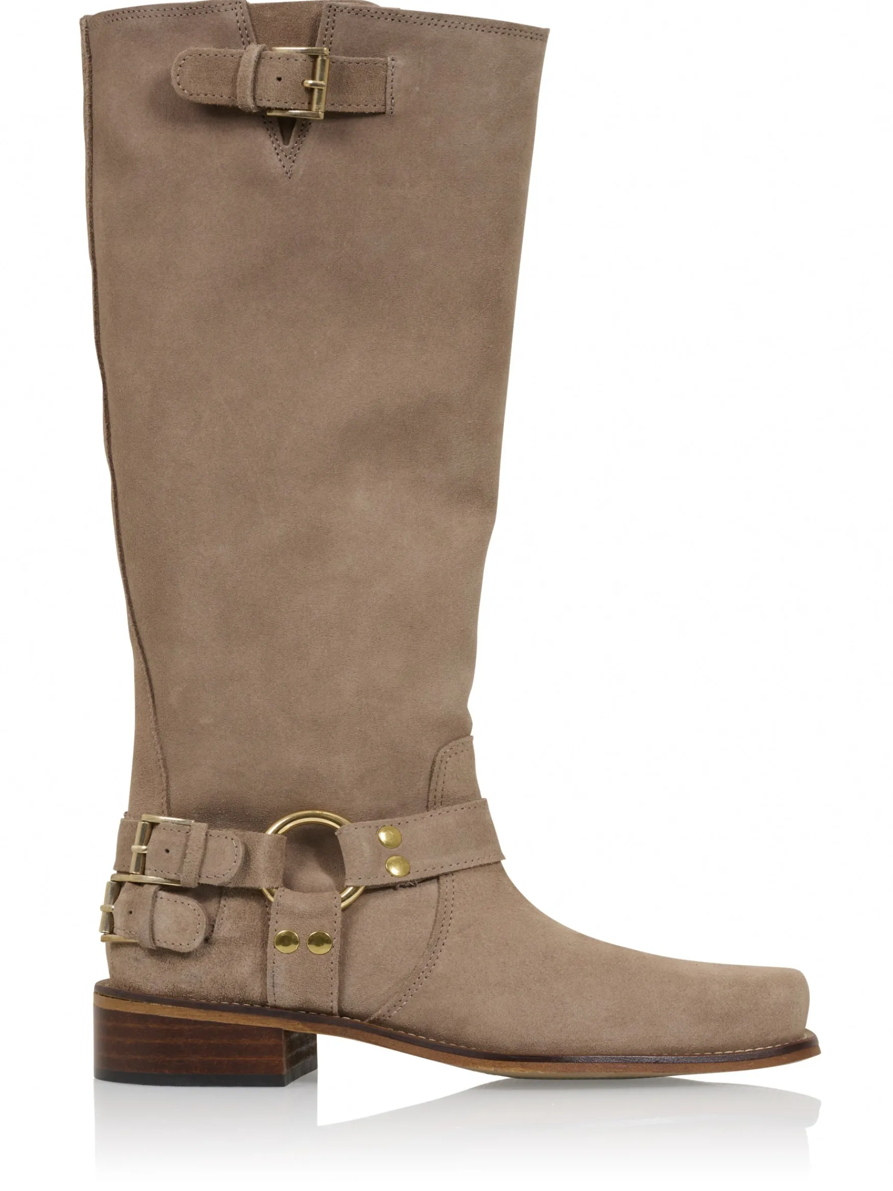 DWRS label JEFFERSON suede - Bikerboots | >DAMES Bikerboots | Laarzen