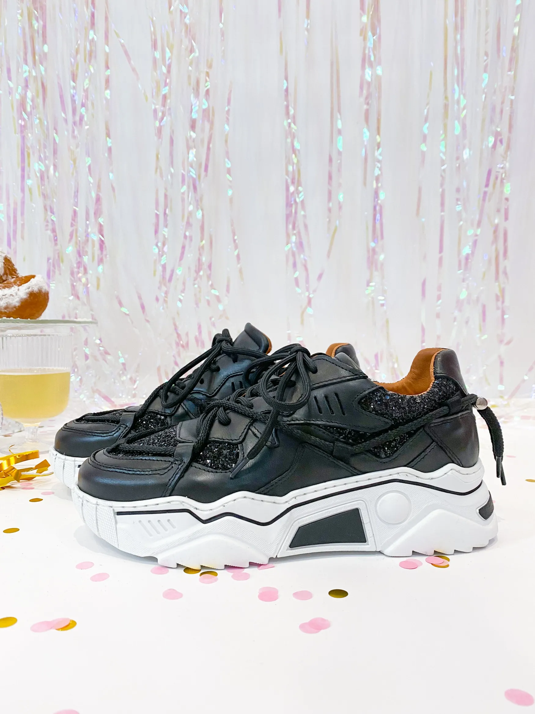 DWRS label JUPITER glitter - Sneakers | >DAMES Sneakers | Shoe Care