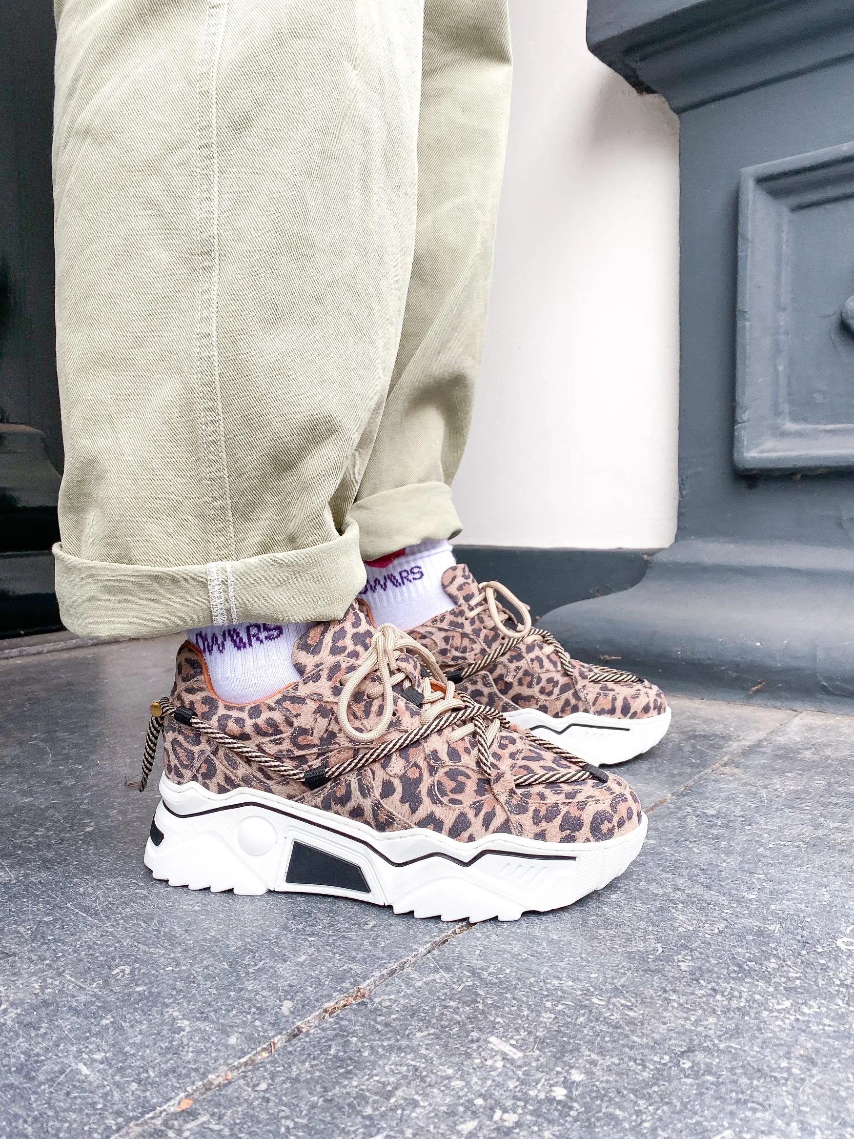 DWRS label JUPITER LEOPARD - Sneakers | >DAMES Sneakers | Shoe Care