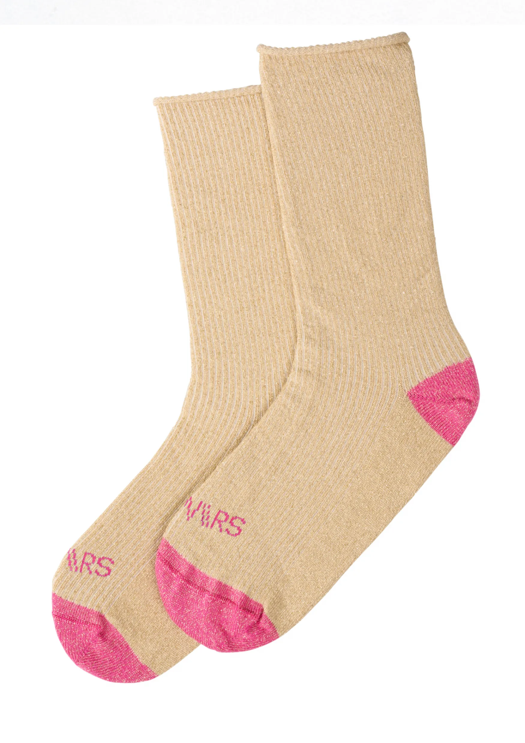 DWRS label LOU SOCKS - Sokken | Gold / Pink> Sokken