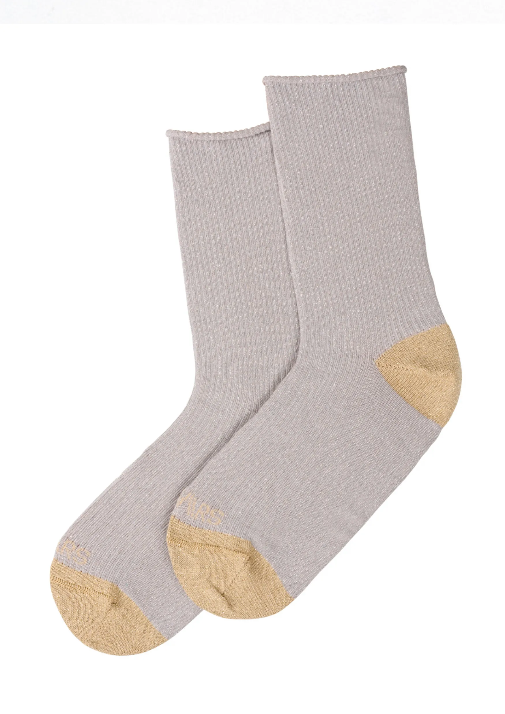 DWRS label LOU SOCKS - Sokken | Silver / Gold> Sokken