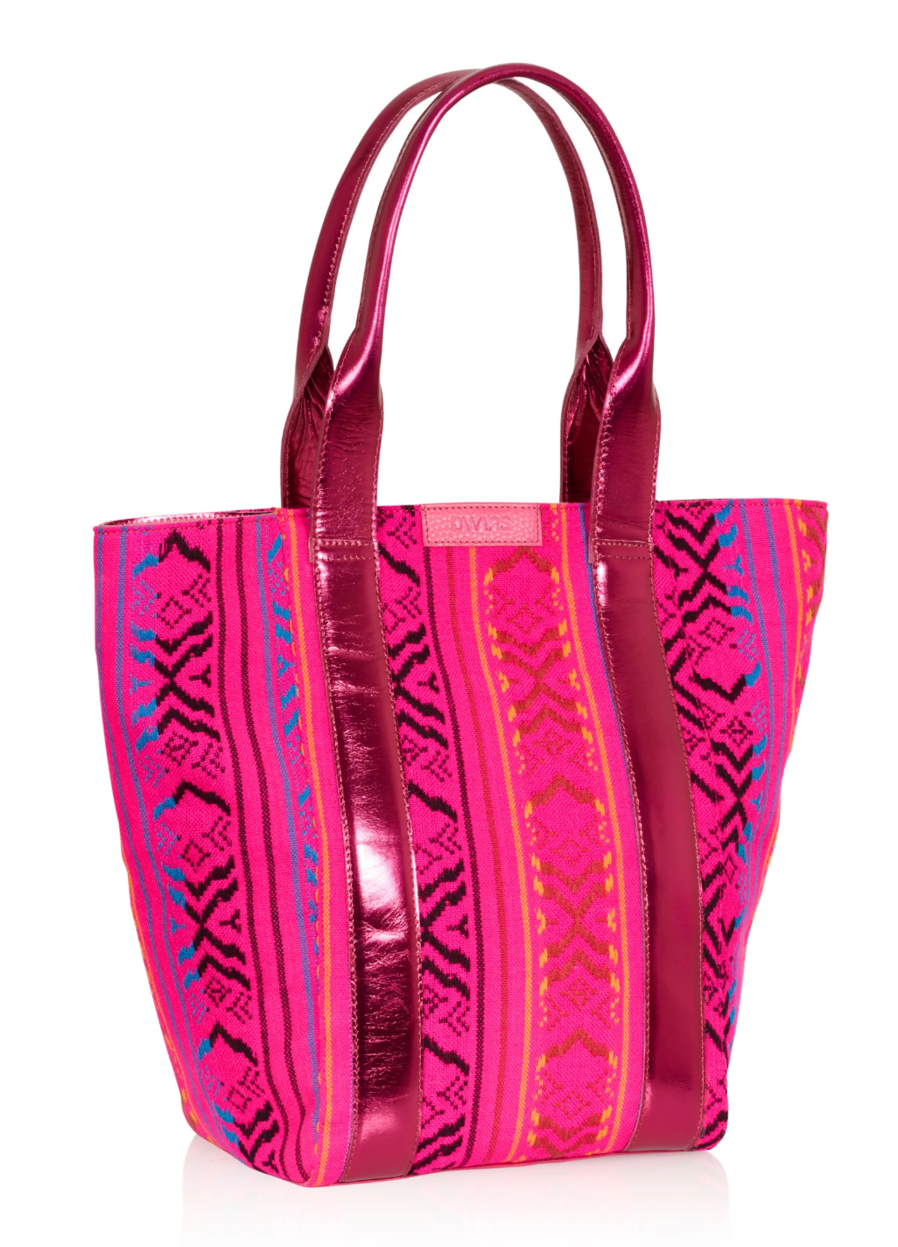 DWRS label MONICA jacquard - Tassen | Neon Pink> Tassen