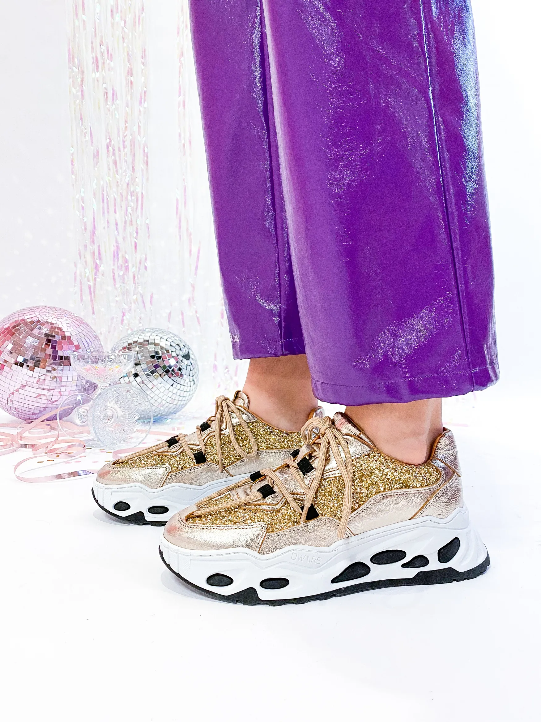 DWRS label NEPTUNUS glitter - Sneakers | >DAMES Sneakers