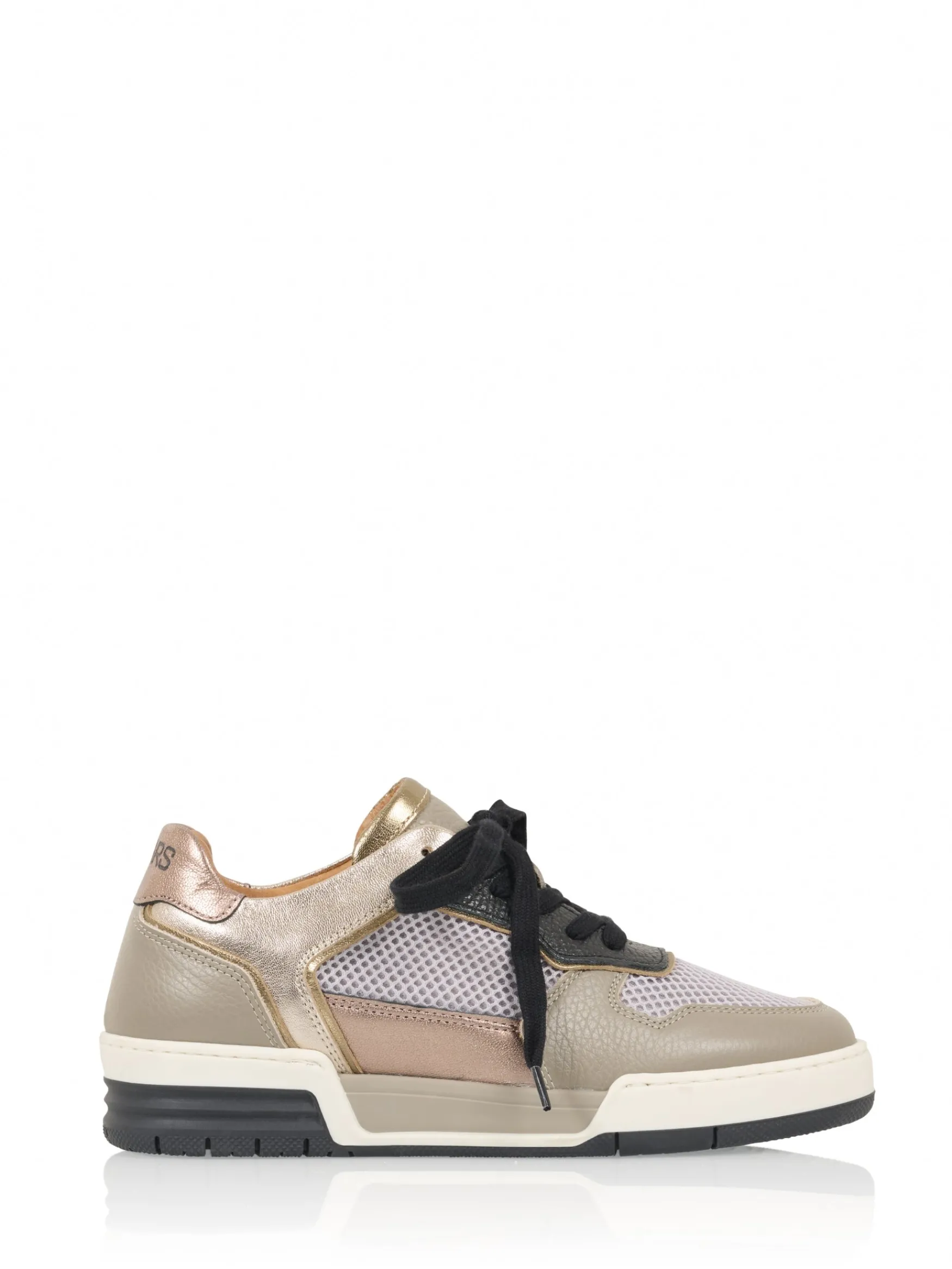 DWRS label RUGBY mesh - Sneakers | Taupe / Stone>DAMES Sneakers